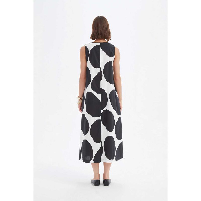 TIRELLI Inverted Pleat Poplin Dress image number 1